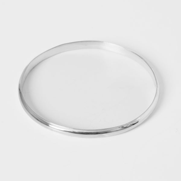 Half Round Bangle with Edge