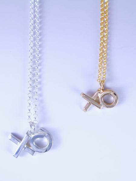 X's and O's Necklace