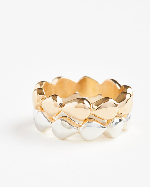 Gold Droplets Ring